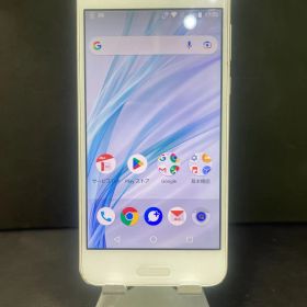 AQUOS sense SHV40 au 32GB シルキーホワイト SIMロック解除済 動作確認済みIMEI353021083860717