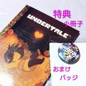 UNDERTALE 日本語版 ストーリーブックレット特典冊子 バッジセット(家庭用ゲームソフト)