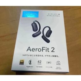 アンカー soundcore AeroFit 2 ワイヤレスイヤホン ブラック(ヘッドフォン/イヤフォン)