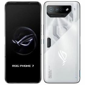 【中古】【安心保証】 ROG Phone 7 ROG7-WH16R512[512GB] SIMフリー ストームホワイト