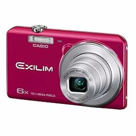 【中古】［非常に良い］CASIO デジタルカメラ EXILIM 1610万画素 6倍 レッド EX-ZS25RD