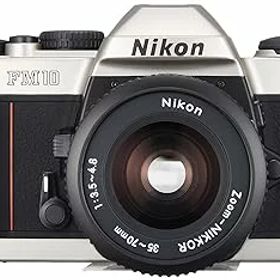 【中古】Nikon 一眼レフカメラ FM10 標準セット(FM10ボディー・Aiズームニッコール35-70mmF3.5-4.8S)