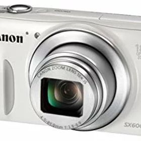 【中古】Canon デジタルカメラ Power Shot SX600 HS ホワイト 光学18倍ズーム PSSX600HS(WH) 9jupf8b