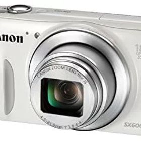 【中古】Canon デジタルカメラ Power Shot SX600 HS ホワイト 光学18倍ズーム PSSX600HS(WH) 9jupf8b