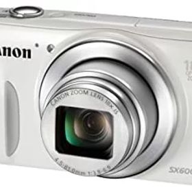 【中古】Canon デジタルカメラ Power Shot SX600 HS ホワイト 光学18倍ズーム PSSX600HS(WH)