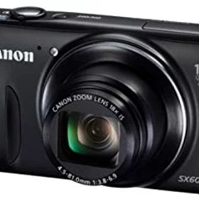 【中古】(非常に良い)Canon デジタルカメラ Power Shot SX600 HS ブラック 光学18倍ズーム PSSX600HS(BK)