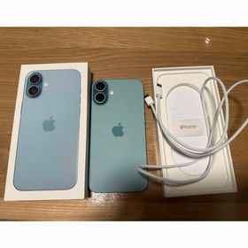 アップル(Apple)の「未使用」iPhone16 Plus 256GB ティール(スマートフォン本体)