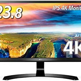 【中古】LG モニター ディスプレイ 24UD58-B 23.8インチ/4K(3840×2160)/IPS 非光沢/HDMI×2、DisplayPort/ブルーライト低減機能