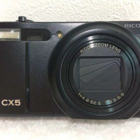 【中古】 RICOH ハイブリッドAFシステム搭載 光学10.7倍ズーム CX5 ブラック CX5BK 当店保証30日間 人気 ミラーレス 一眼レフ 交換レンズ カメラ