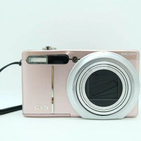 【全品ポイント10倍！要エントリー】【期間限定セール】リコー RICOH コンパクトデジタルカメラ ローズピンク CX5 【中古】