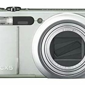 【中古】【非常に良い】RICOH ハイブリッドAFシステム搭載 光学10.7倍ズーム CX5 グリーンシルバー CX5GS wgteh8f