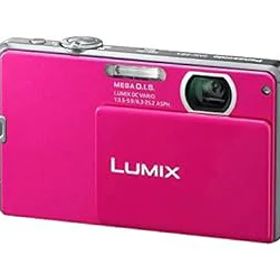 【中古】パナソニック デジタルカメラ ルミックス ピンク DMC-FP1-P