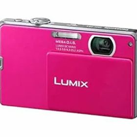 【中古】パナソニック デジタルカメラ ルミックス ピンク DMC-FP1-P