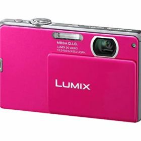 【中古】(非常に良い)パナソニック デジタルカメラ ルミックス ピンク DMC-FP1-P