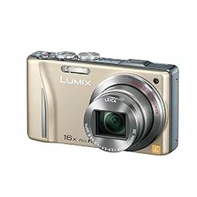 【中古】パナソニック デジタルカメラ LUMIX TZ20 ゴールド DMC-TZ20-N