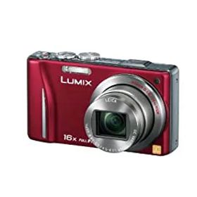 【中古-非常に良い】パナソニック デジタルカメラ LUMIX TZ20 レッド DMC-TZ20-R