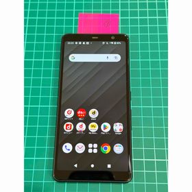 アローズ(arrows)の【7】ドコモ arrows Be4 F-41A ブラック SIMロック解除済(スマートフォン本体)