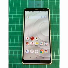 アローズ(arrows)の【8】ドコモ arrows Be4 F-41A ホワイト SIMロック解除済(スマートフォン本体)