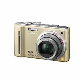 【中古】パナソニック デジタルカメラ ルミックス ゴールド DMC-TZ10-N