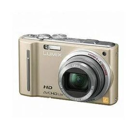 【中古】 パナソニック デジタルカメラ ルミックス ゴールド DMC-TZ10-N
