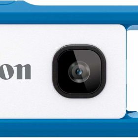 【中古】Canon カメラ iNSPiC REC ブルー ブルー (小型/防水/耐久) アソビカメラ FV-100 BLUE カメラ 中古 人気 おすすめ 高画質