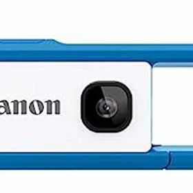 【中古】Canon カメラ iNSPiC REC ブルー (小型/防水/耐久) アソビカメラ FV-100 BLUE