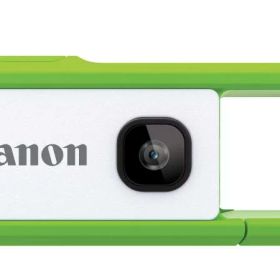 【中古】 Canon カメラ iNSPiC REC GREEN グリーン(小型/防水/耐久)身につけるカメラ FV-100 GREEN 当店保証30日間 人気 ミラーレス 一眼レフ 交換レンズ カメラ