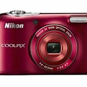 【中古】(非常に良い)Nikon デジタルカメラ COOLPIX L30 5倍ズーム 2005万画素 乾電池タイプ レッド L30RD