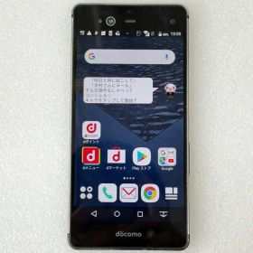【中古】[ Fujitsu ] arrows NX F-01J ブラック / docomo版 白ロム / SIMロック解除済み F-01J