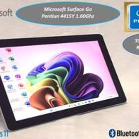 1円~【美品】Microsoft Surface Go◆Pentium Gold+SSD128GB+メモリ8GB◆タッチパネル USB-C NFC◆Win11Pro+Office2021インストール済