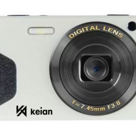 【ポイント10倍】 KEIAN デジタルカメラ KDC800 WH [ホワイト] 【P10倍】