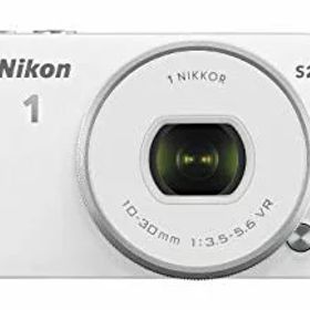 【中古】【非常に良い】Nikon ミラーレス一眼 Nikon1 S2 標準パワーズームレンズキット ホワイト S2PLKWH 9jupf8b