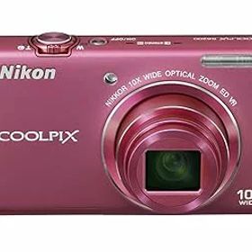 【中古】Nikon デジタルカメラ COOLPIX (クールピクス) S6200 チェリーピンク S6200PK