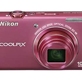 【中古】［状態良好］Nikon デジタルカメラ COOLPIX (クールピクス) S6200 チェリーピンク S6200PK
