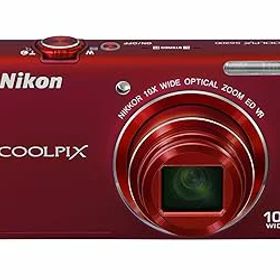 【中古】［非常に良い］Nikon デジタルカメラ COOLPIX (クールピクス) S6200 ブリリアントレッド S6200RD