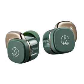 オーディオテクニカ 完全ワイヤレスイヤホン ATH-SQ1TW2NC GR フォレストグリーン