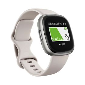Fitbit Sense 2、Lunar White/Platinum、FRCJK