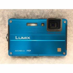 【中古】パナソニック Panasonic デジタルカメラ ルミックス スプラッシュブルー DMC-FT2-A当店保証30日間 人気モデル 高画質 売れ筋