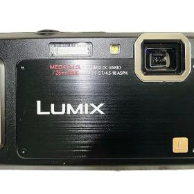 【中古】【良い】パナソニック デジタルカメラ ルミックス 防水モデル エスプリブラック DMC-FT20-K
