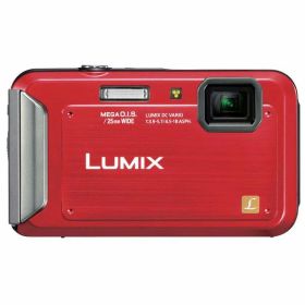 【中古】【1年保証】【美品】Panasonic LUMIX DMC-FT20 シャイニーレッド