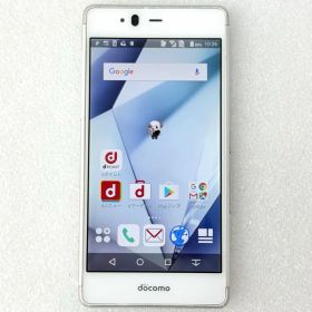 【中古】[ Fujitsu ] arrows SV F-03H ホワイト / docomo版 白ロム / SIMロック解除済み F-03H