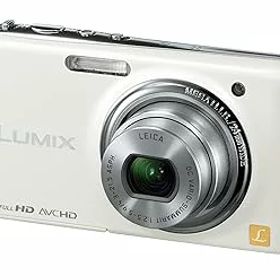【中古】【良い】パナソニック デジタルカメラ LUMIX FX77 リリーホワイト DMC-FX77-W
