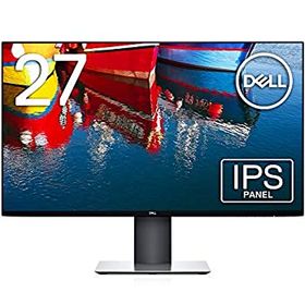 【中古】Dell モニター 27インチ U2719D(3年間無輝点交換保証／広視野角／フレームレス／WQHD／IPS非光沢／ブルーライト軽減／フリッカーフリー／DPHDMI