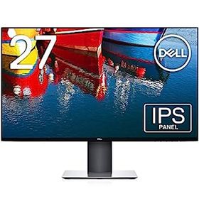 【中古】【非常に良い】Dell U2719D 27インチ モニター (3年間無輝点交換保証/WQHD/IPS非光沢/DPHDMI/縦横回転高さ調整/Rec.709 99%)