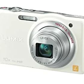 【中古】 パナソニック デジタルカメラ ルミックスSZ7 光学10倍ホワイト DMC-SZ7-W