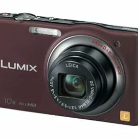 【中古】パナソニック デジタルカメラ ルミックスSZ7 光学10倍 ブラウン DMC-SZ7-T