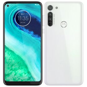 【中古】Cランク【傷や汚れあり】 SIMフリー Moto G8 power [64G] パールホワイト 利用制限-(白ロム) 送料無料