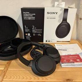 美品 SONY WH-1000XM4（B） ワイヤレスノイズキャンセリングステレオヘッドセット ブラック ソニー ノイズキャンセリング ワイヤレス