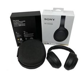 SONY WH-1000XM4 ワイヤレスヘッドホン ノイズキャンセリング 黒 alexa 音響機材 ソニー中古 O11007561
