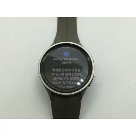 【中古】SAMSUNG 【海外版】Galaxy Watch5 Pro SM-R920NZTAKOO グレーチタニウム【OSU301】保証期間1ヶ月【ランクB】